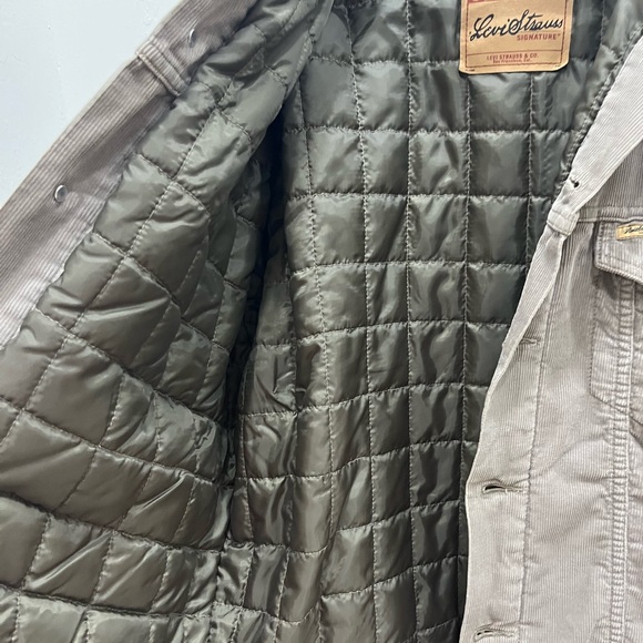 Levi's Men's Corduroy Tan Sherpa-Collar Jacket Size L Vintage Signature - Picture 12 of 16